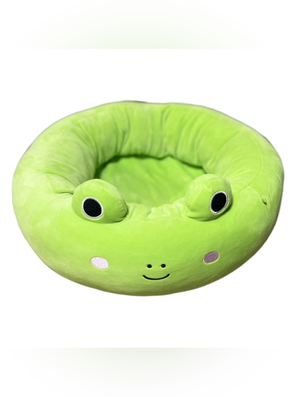 Squishmallows Lime Green “Wendy the Frog” Squishy Plush Bed for SM Dogs & Cats